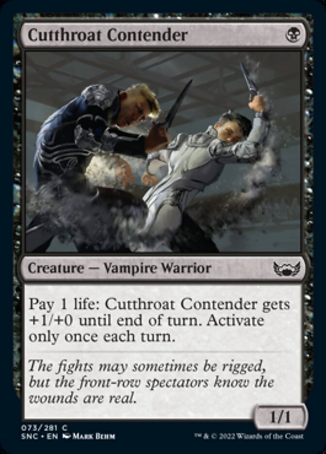 Cutthroat Contender [Streets of New Capenna] | Good Games Adelaide SA