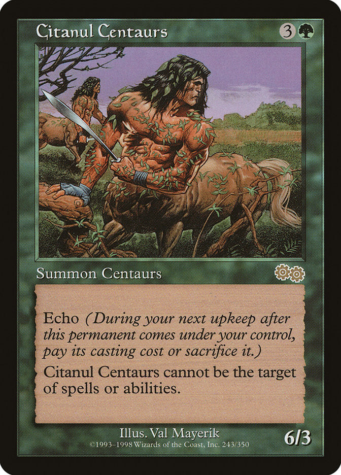 Citanul Centaurs 243 (Urza's Saga)  | Good Games Adelaide SA