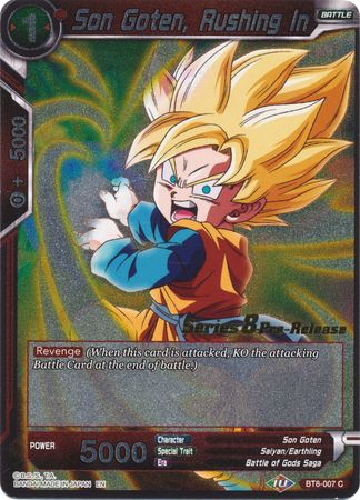Son Goten, Rushing In (Malicious Machinations) [BT8-007_PR] | Good Games Adelaide SA
