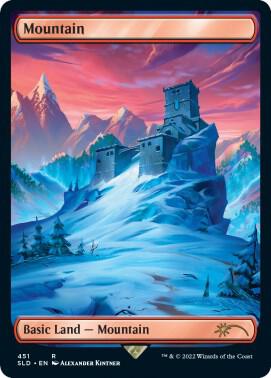 Mountain 451 451 (Secret Lair Drop Series)  - Foil | Good Games Adelaide SA