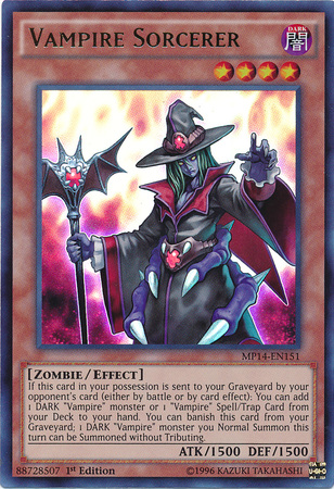 Vampire Sorcerer [MP14-EN151] Ultra Rare | Good Games Adelaide SA
