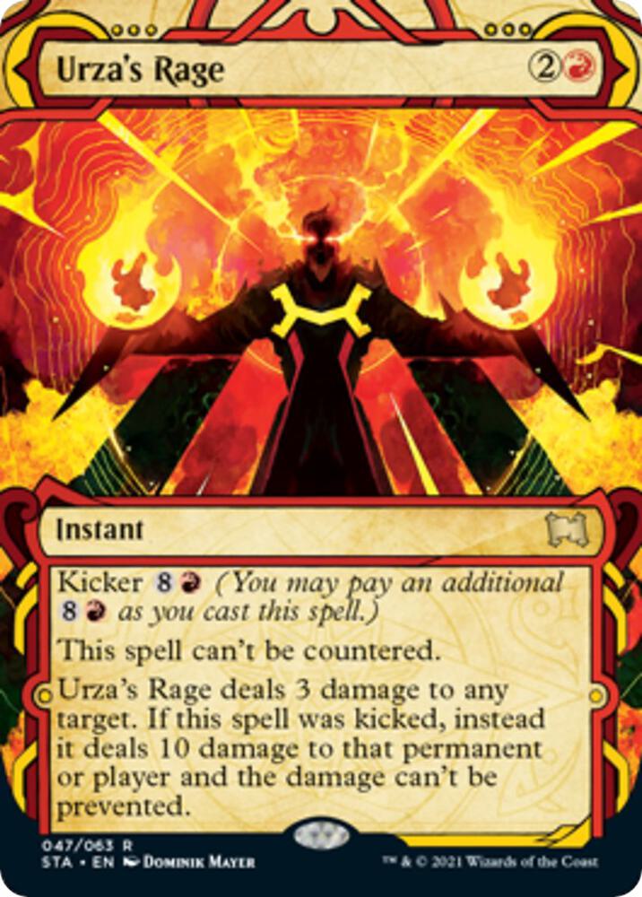 Urzas Rage 47 (Strixhaven: Mystical Archives)  - Foil | Good Games Adelaide SA