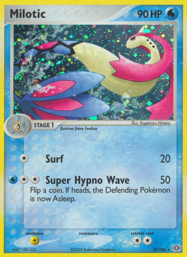 Milotic (8/106) [EX: Emerald] | Good Games Adelaide SA