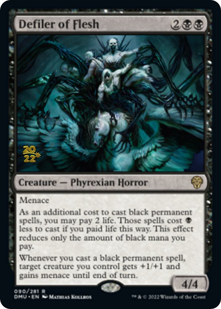 Defiler of Flesh 90 (Prerelease Cards)  - Foil | Good Games Adelaide SA
