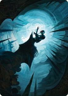 Gollum Patient Plotter Art Card 41 (Art Series: Universes Beyond: The Lord of the Rings: Tales of Middle-earth)  | Good Games Adelaide SA