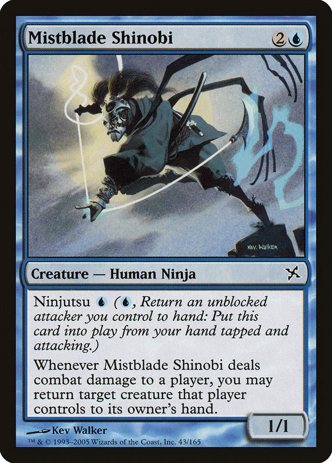 Mistblade Shinobi [Betrayers of Kamigawa] | Good Games Adelaide SA