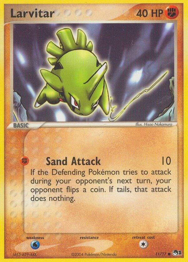 Larvitar 011/017 (POP Series 1)  | Good Games Adelaide SA