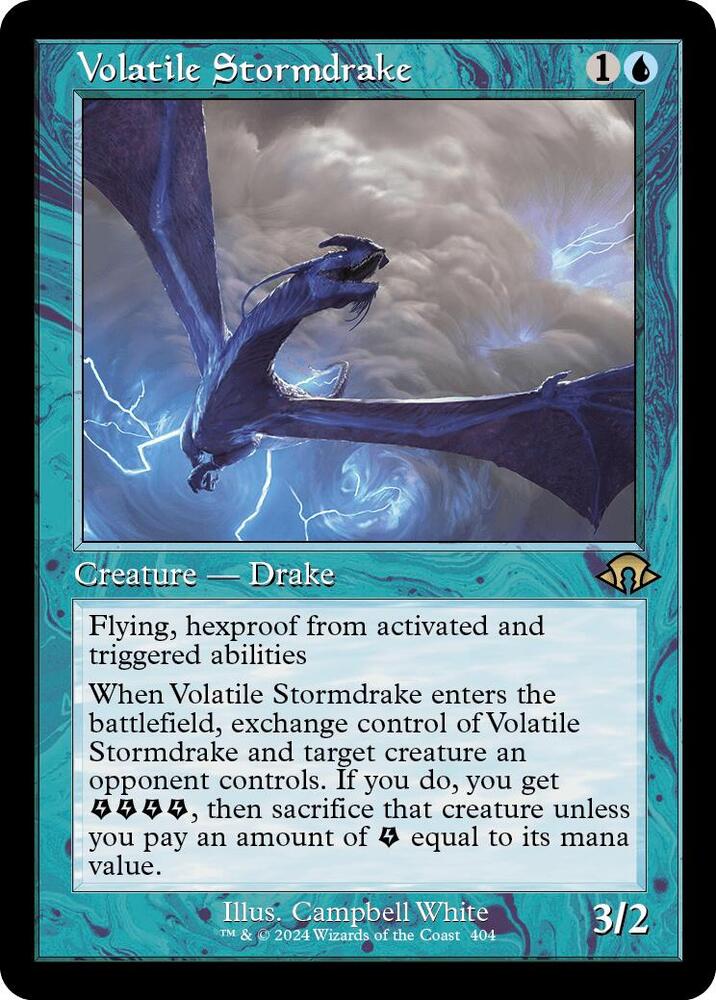 Volatile Stormdrake 404 (Modern Horizons 3)  | Good Games Adelaide SA
