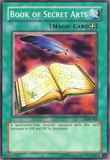 Book of Secret Arts [LOB-043] Common | Good Games Adelaide SA