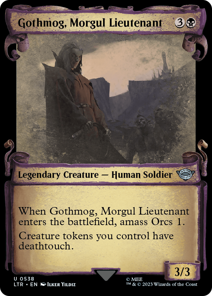 Gothmog, Morgul Lieutenant [The Lord of the Rings: Tales of Middle-Earth Showcase Scrolls] | Good Games Adelaide SA
