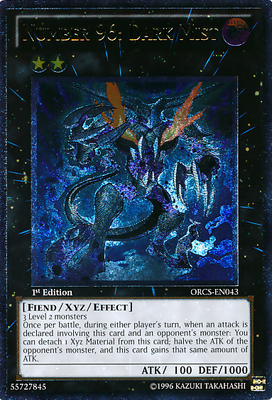 Number 96: Dark Mist [ORCS-EN043] Ultimate Rare | Good Games Adelaide SA