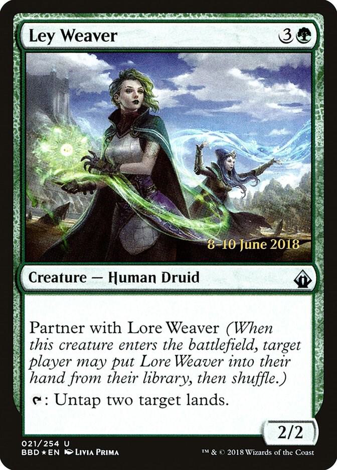 Ley Weaver 21 (Launch Party & Release Event Promos)  - Foil | Good Games Adelaide SA