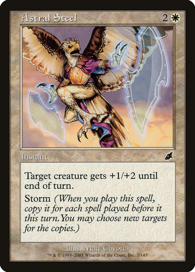 Astral Steel 2 (Scourge)  - Foil | Good Games Adelaide SA