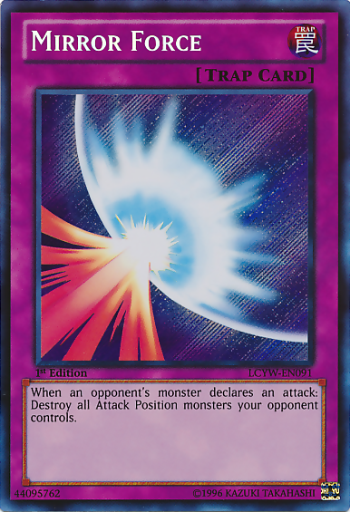 Mirror Force [LCYW-EN091] Secret Rare | Good Games Adelaide SA