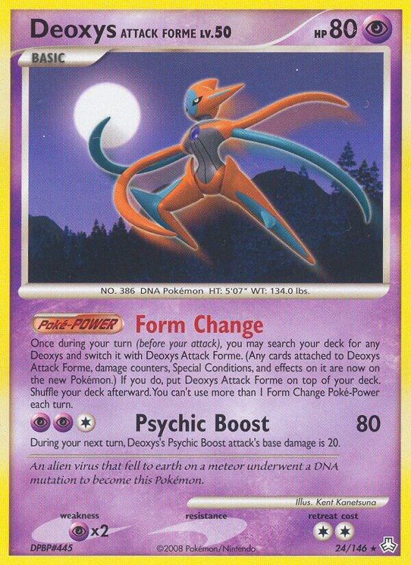 Deoxys Attack Forme 24/146 (Legends Awakened)  | Good Games Adelaide SA