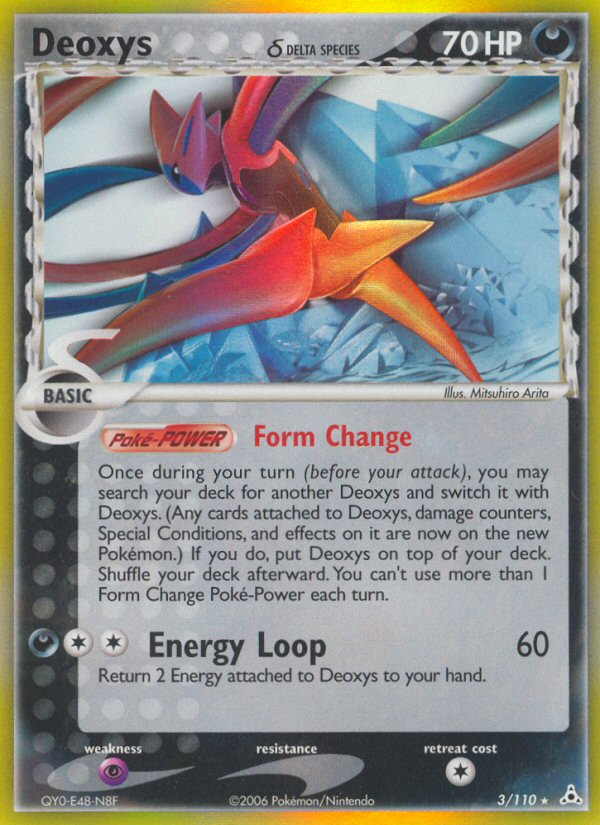Deoxys (3/110) (Delta Species) [EX: Holon Phantoms] | Good Games Adelaide SA