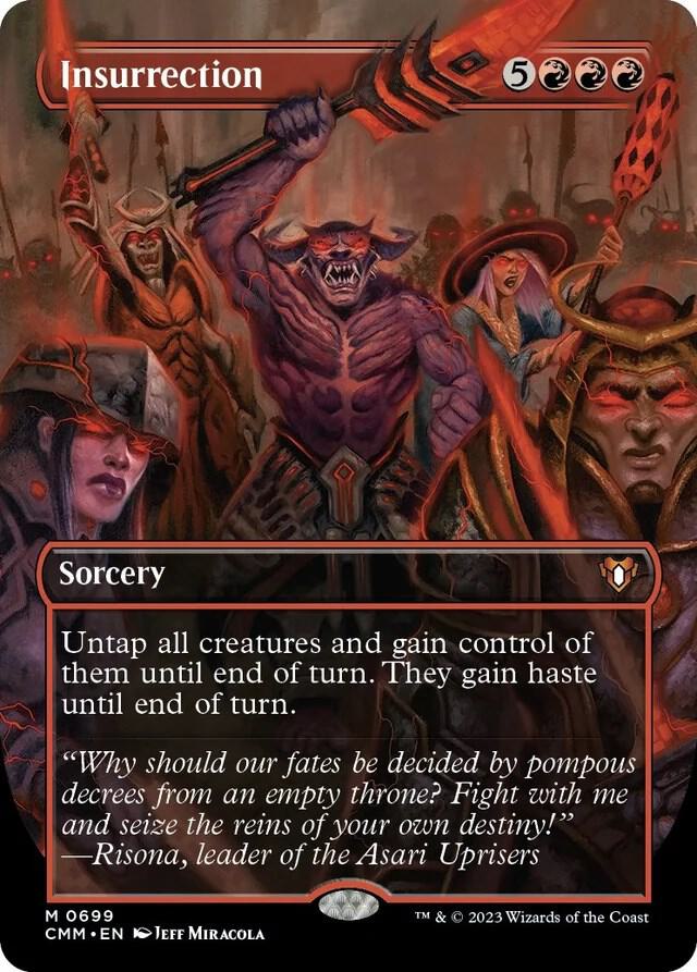 Insurrection 699 (Commander Masters)  - Borderless | Good Games Adelaide SA