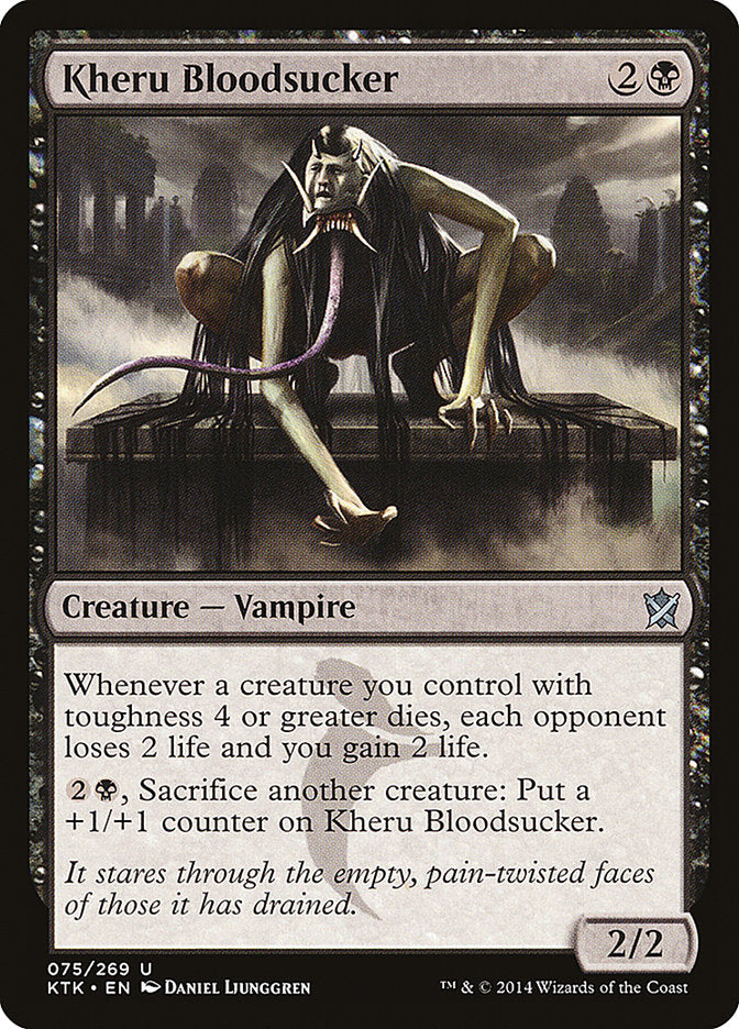 Kheru Bloodsucker 75 (Khans of Tarkir)  - Foil | Good Games Adelaide SA