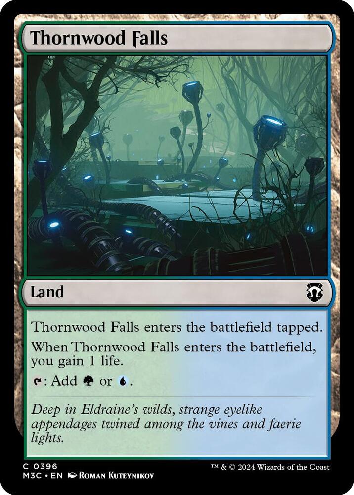 Thornwood Falls 396 (Commander: Modern Horizons 3)  - Foil | Good Games Adelaide SA