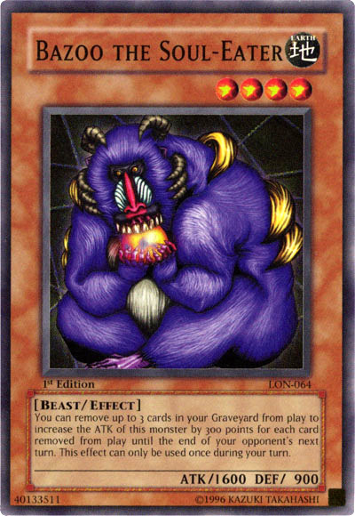 Bazoo the Soul-Eater [LON-064] Super Rare | Good Games Adelaide SA