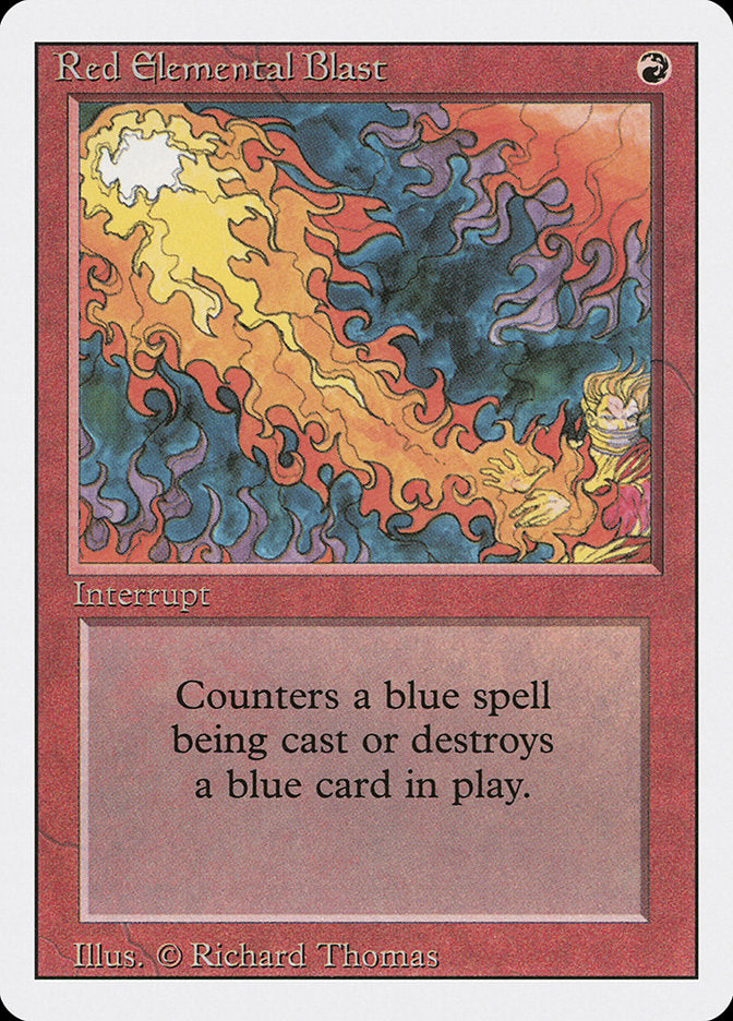 Red Elemental Blast [Revised Edition] | Good Games Adelaide SA