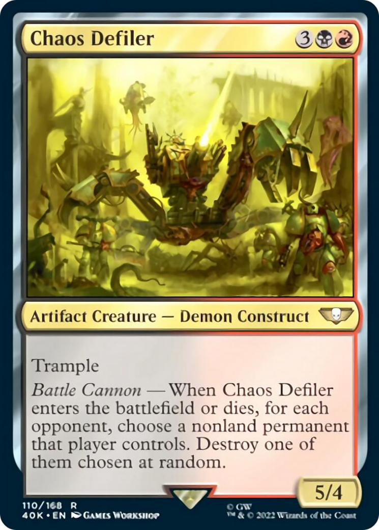 Chaos Defiler [Universes Beyond: Warhammer 40,000] | Good Games Adelaide SA