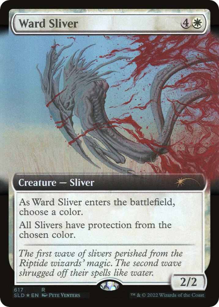 Ward Sliver Extended Art 617 (Secret Lair Drop Series)  - Foil | Good Games Adelaide SA