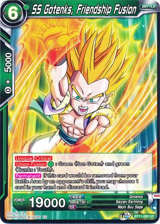 SS Gotenks, Friendship Fusion [BT11-080] | Good Games Adelaide SA