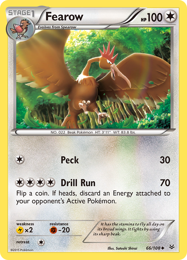 Fearow (66/108) [XY: Roaring Skies] | Good Games Adelaide SA
