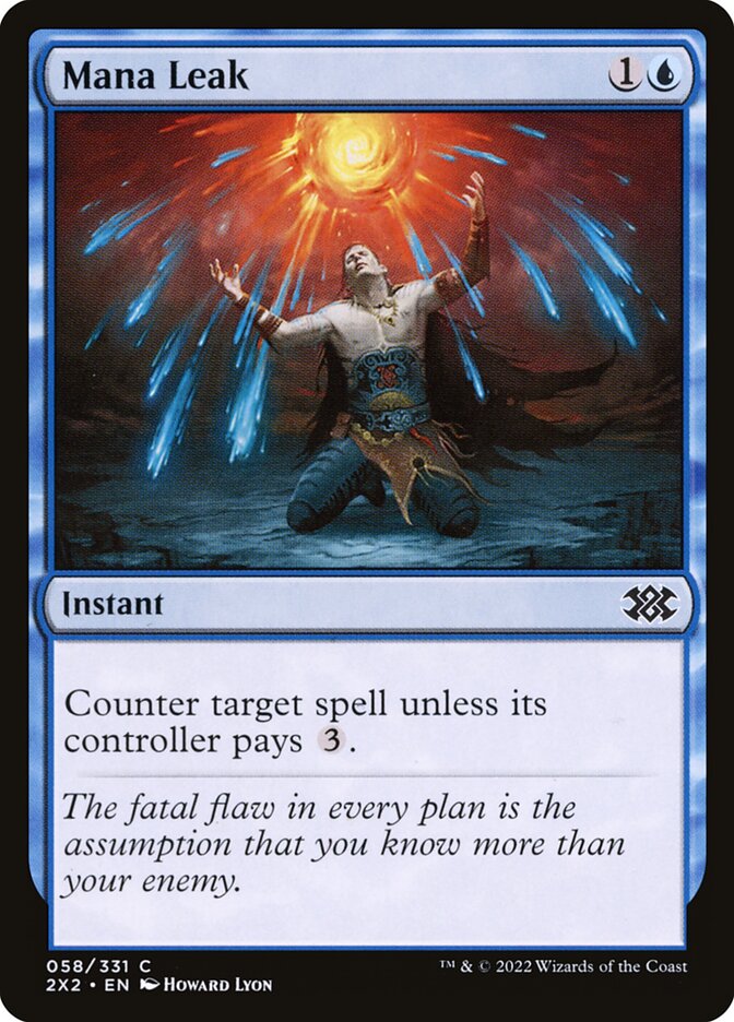Mana Leak 58 (Double Masters 2022)  | Good Games Adelaide SA