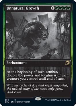 Unnatural Growth 206 (Innistrad: Double Feature)  - Foil | Good Games Adelaide SA