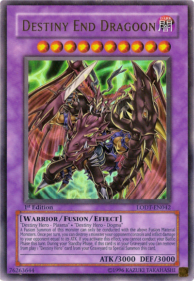 Destiny End Dragoon [LODT-EN042] Ultra Rare | Good Games Adelaide SA