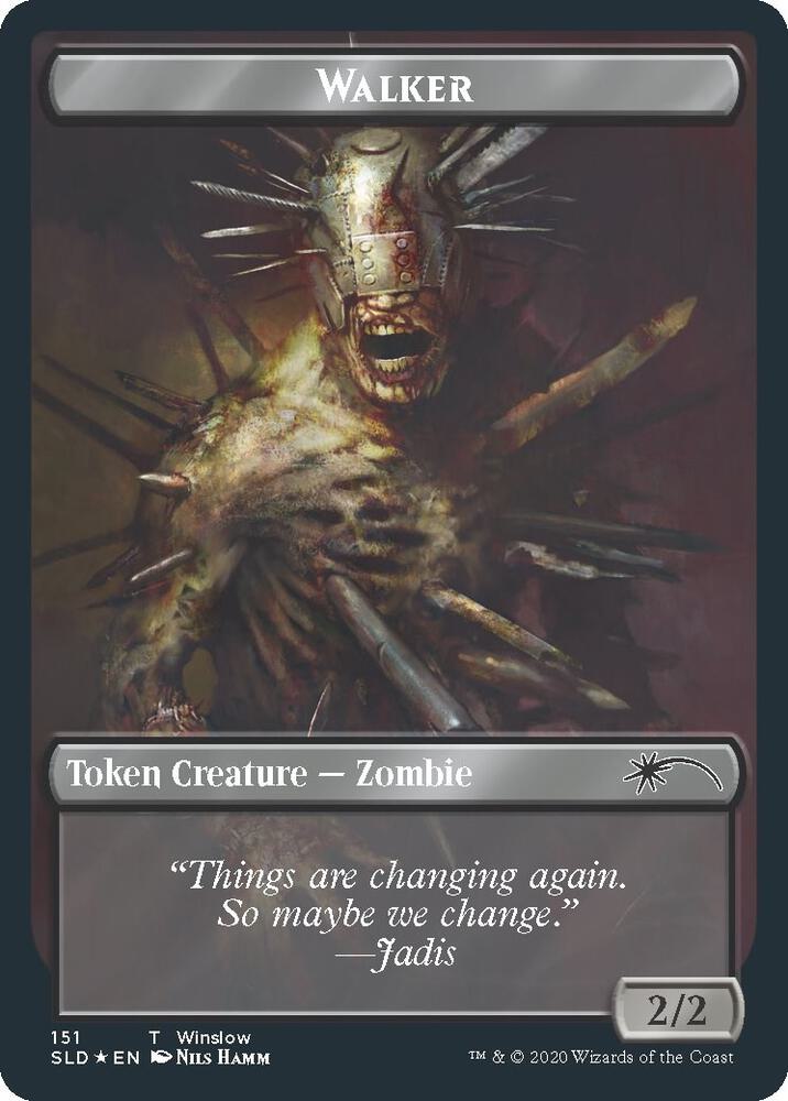 Walker Winslow Metal Head Token 151 (Secret Lair Drop Series)  - Foil | Good Games Adelaide SA
