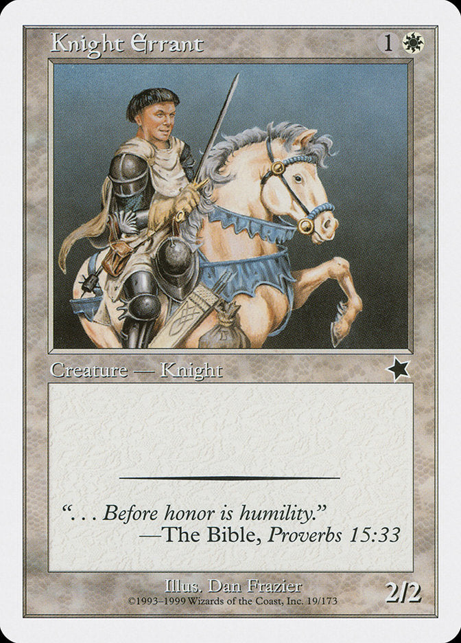 Knight Errant [Starter 1999] | Good Games Adelaide SA