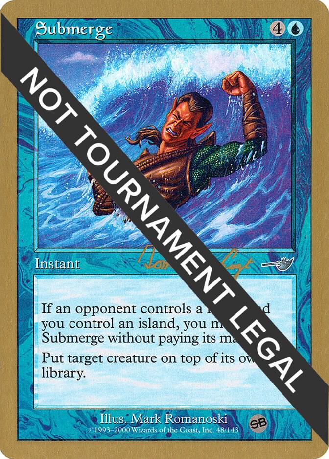 Submerge 2000 Tom van de Logt NMS SB tvdl48sb/117 (World Championship Decks)  | Good Games Adelaide SA