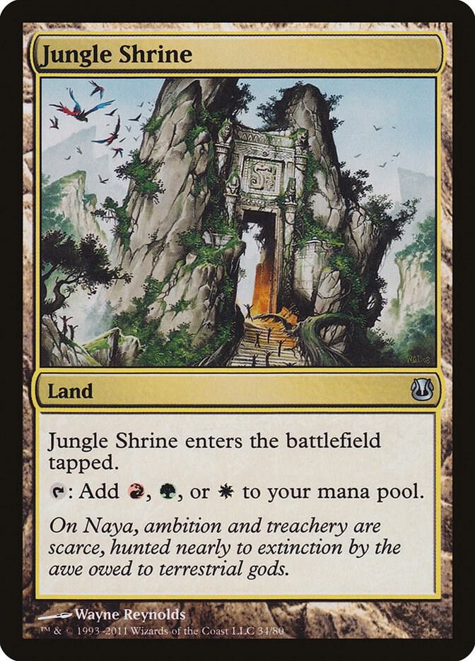 Jungle Shrine 34 (Duel Decks: Ajani vs. Nicol Bolas)  | Good Games Adelaide SA