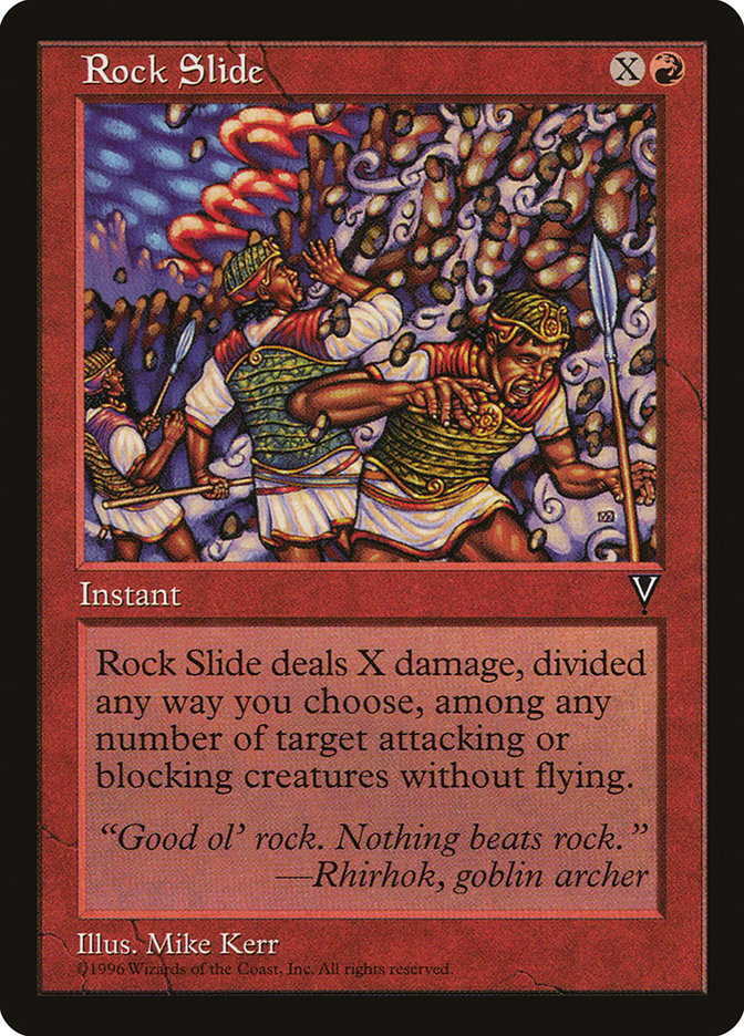 Rock Slide  (Visions)  | Good Games Adelaide SA