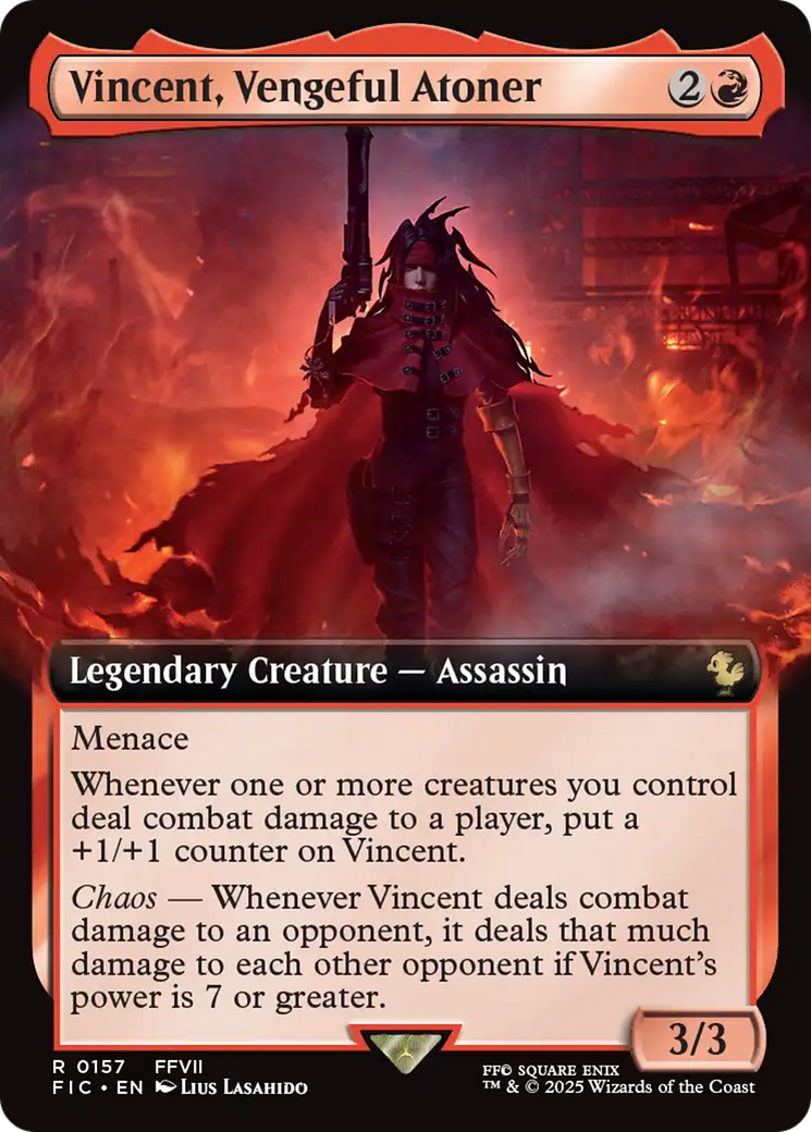 Vincent, Vengeful Atoner (Extended Art) [FINAL FANTASY Commander] | Good Games Adelaide SA