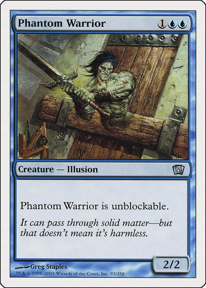 Phantom Warrior 93 (8th Edition)  - Foil | Good Games Adelaide SA