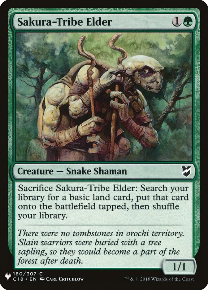 Sakura-Tribe Elder 160 (The List Reprints)  | Good Games Adelaide SA