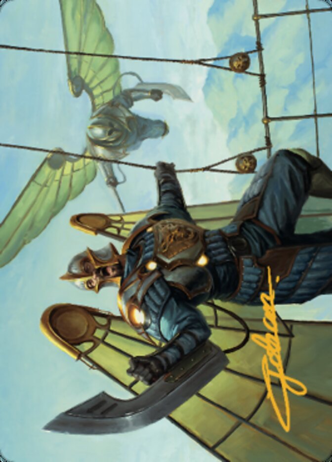 Air Marshal Art Card (Gold-Stamped Signature) [The Brothers' War Art Series] | Good Games Adelaide SA