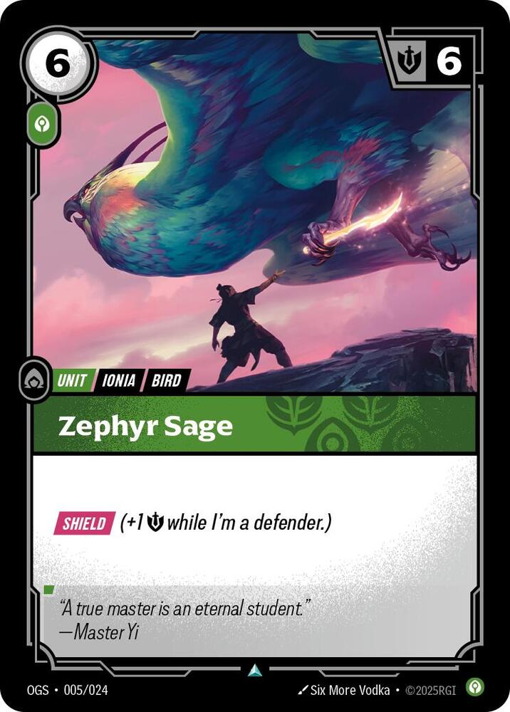 Zephyr Sage 005/024 (Origins: Proving Grounds)  | Good Games Adelaide SA