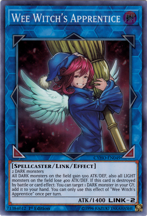 Wee Witch's Apprentice [CYHO-EN049] Super Rare | Good Games Adelaide SA