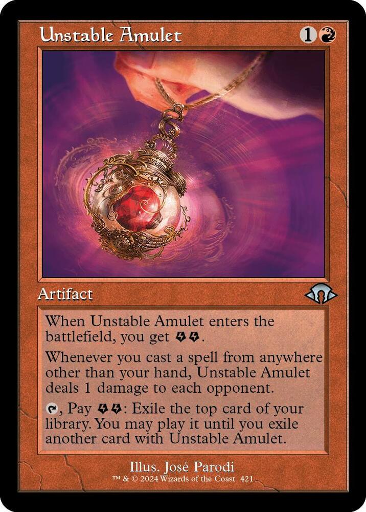 Unstable Amulet 421 (Modern Horizons 3)  | Good Games Adelaide SA