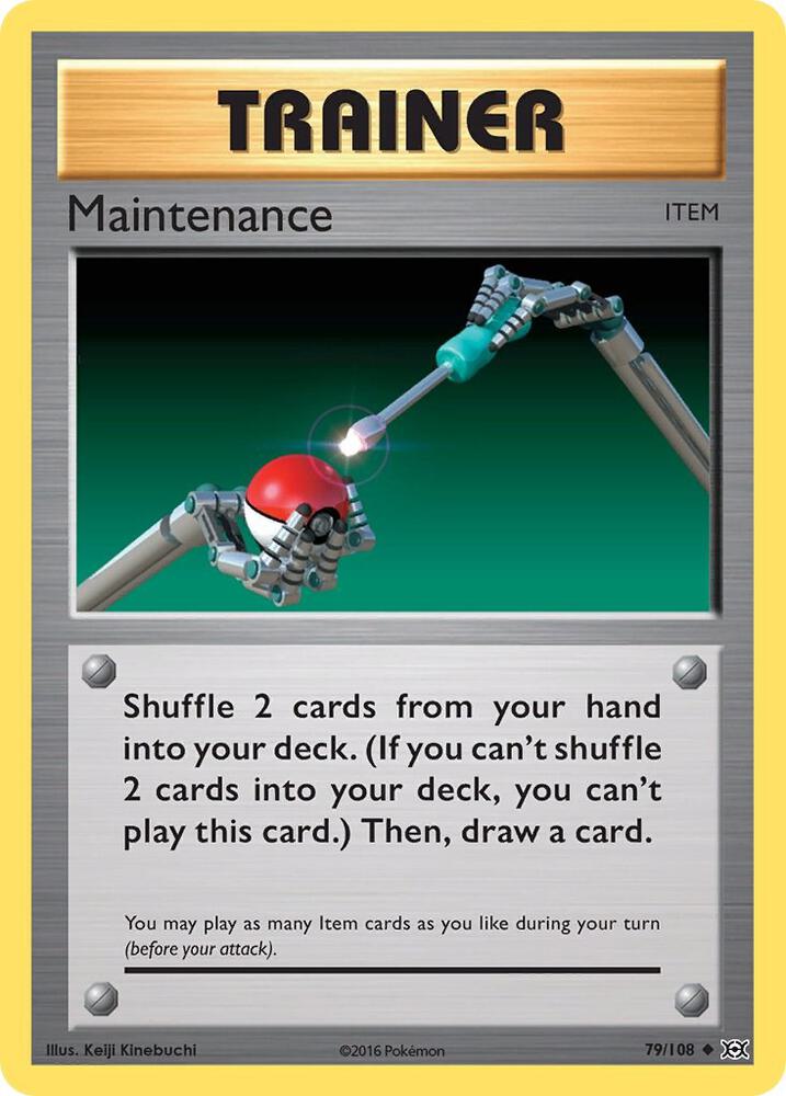 Maintenance 79/108 (XY - Evolutions)  | Good Games Adelaide SA