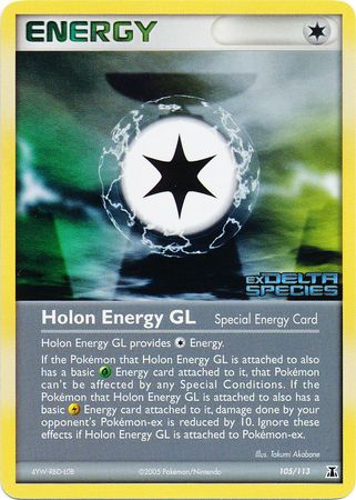 Holon Energy GL (105/113) (Stamped) [EX: Delta Species] | Good Games Adelaide SA