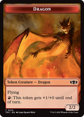 Dragon Egg // Dragon (0013) Double-Sided Token [Tarkir: Dragonstorm Commander Tokens] | Good Games Adelaide SA