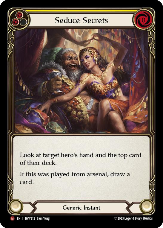 Seduce Secrets [HVY212] (Heavy Hitters)  Rainbow Foil | Good Games Adelaide SA
