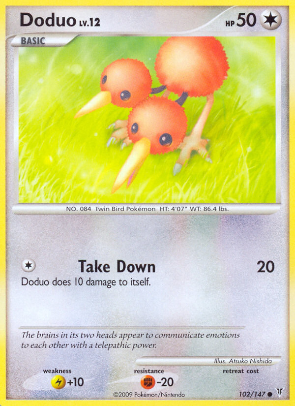 Doduo (102/147) [Platinum: Supreme Victors] | Good Games Adelaide SA