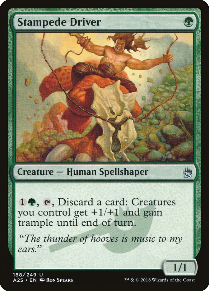 Stampede Driver 188 (Masters 25)  - Foil | Good Games Adelaide SA